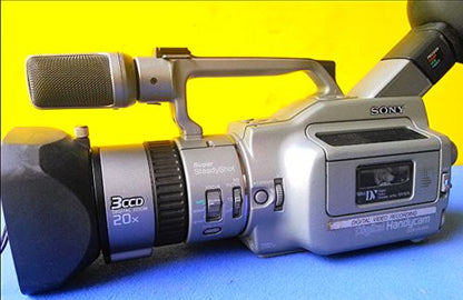 COMPLETE SONY VIDEO CAMERA DCR-VX1000 BUNDLE REMOTE MANUAL