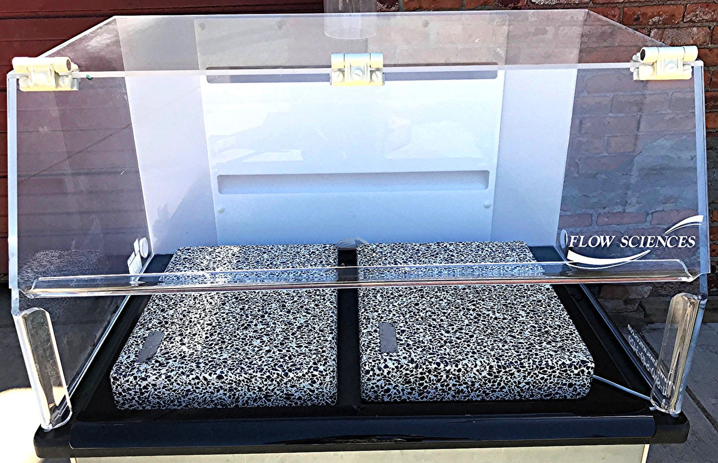 FLOW SCIENCES VBSE VENTED BALANCE SAFETY ENCLOSURE anVibration Slab FS2015BKGVA