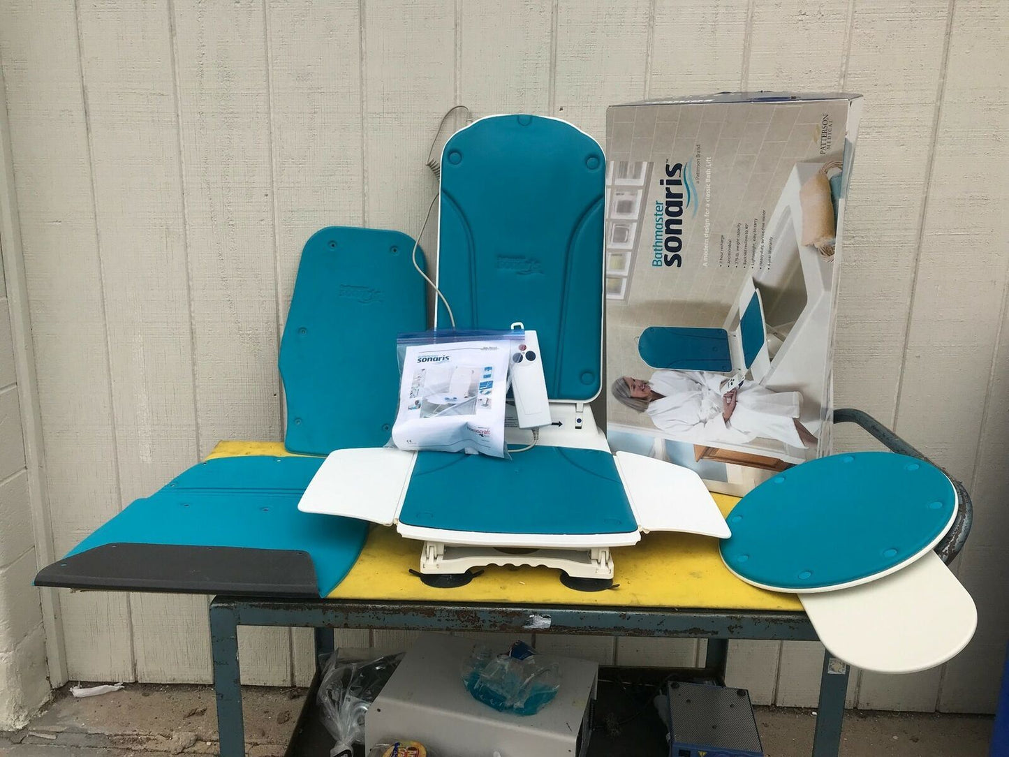 SONARIS BATHMASTER BATH RECLINING TUB LIFT BATHTUB PATTERSON FREESHIP WATCHVIDEO