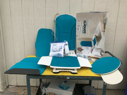 SONARIS BATHMASTER BATH RECLINING TUB LIFT BATHTUB PATTERSON FREESHIP WATCHVIDEO