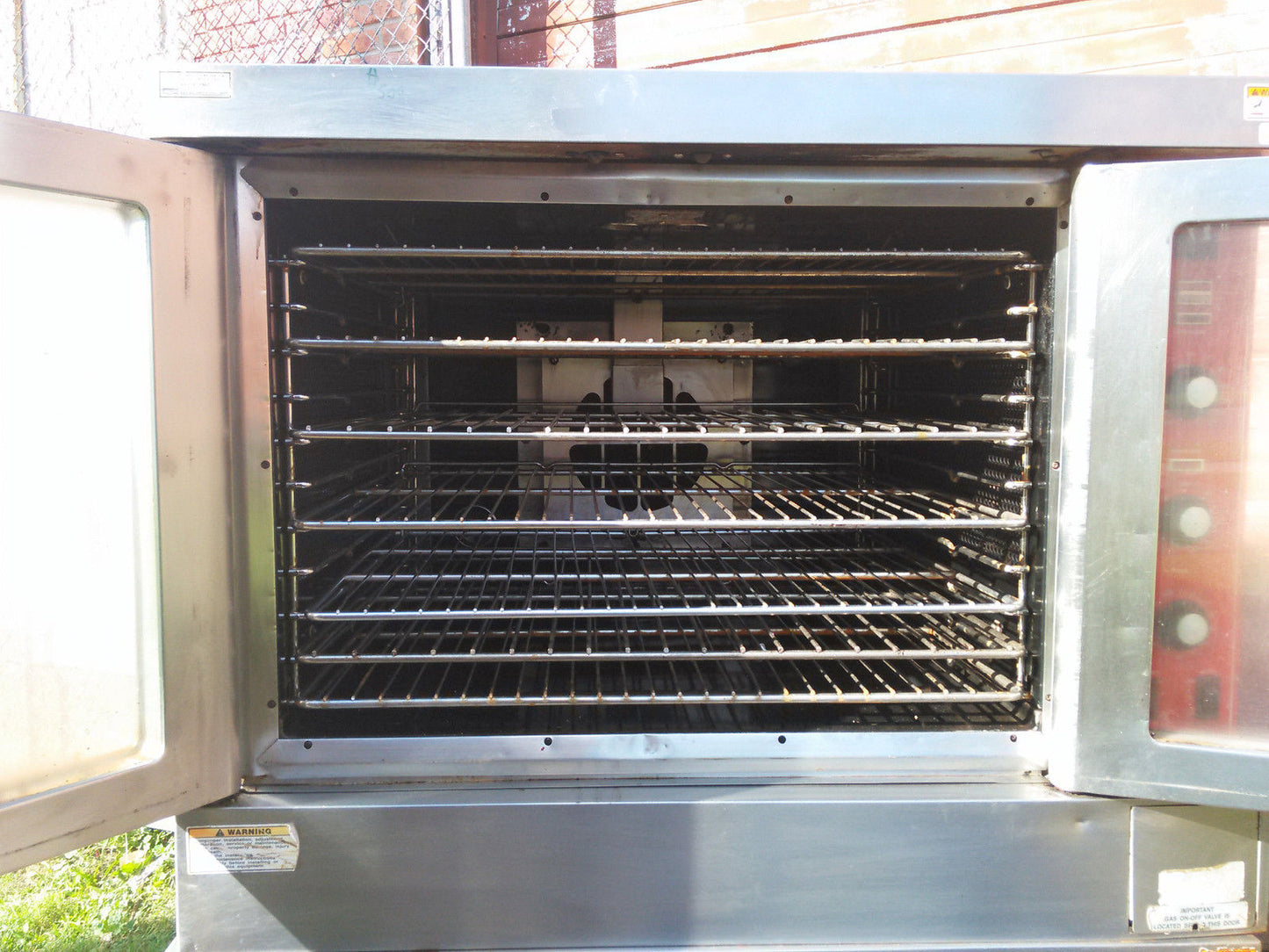 VULCAN SG4D Double Stack Gas Convection Oven