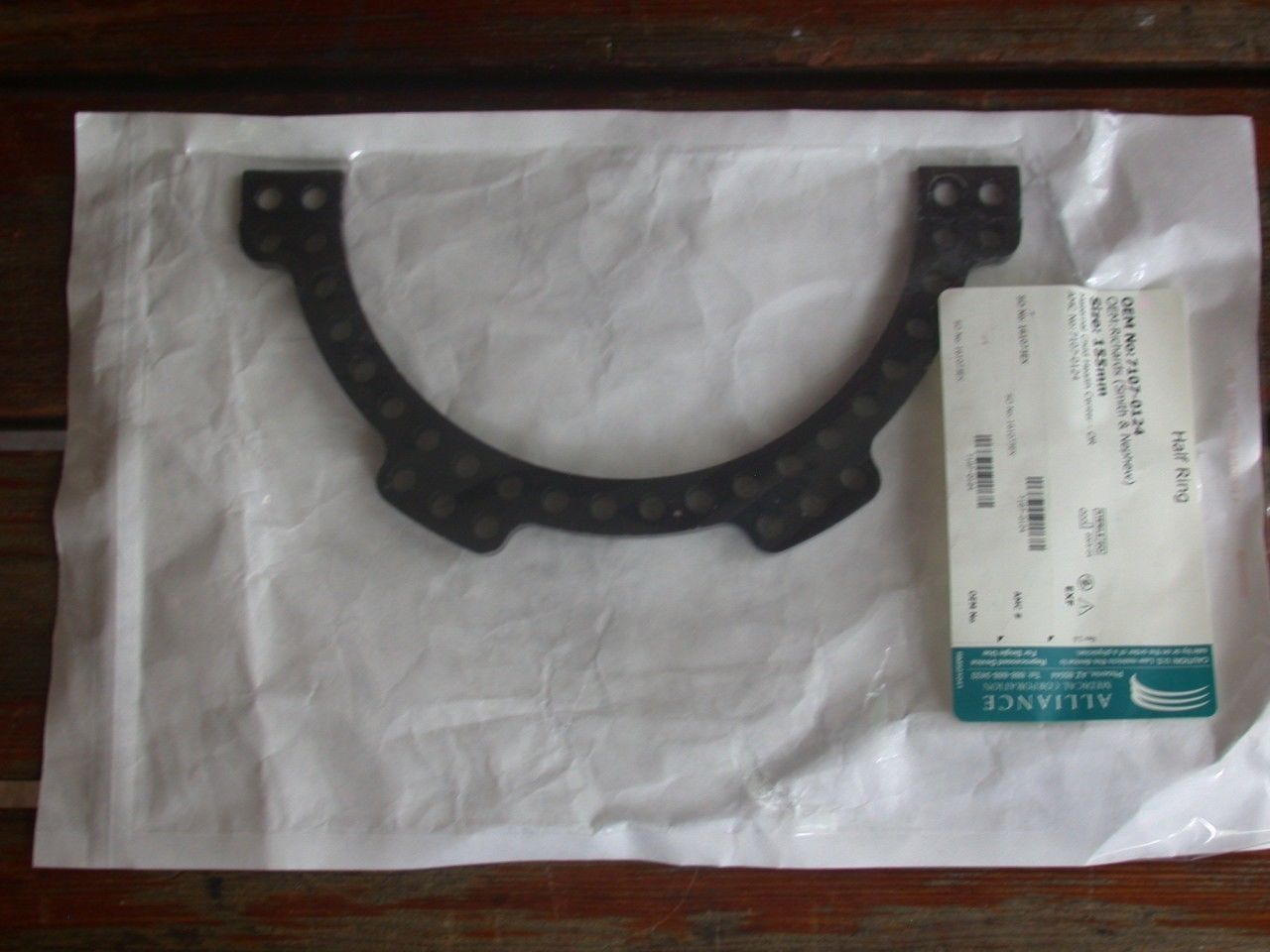 RICHARDS SMITH & NEPHEW HALF RING ALLIANCE 155 mm ORTHOPEDIC