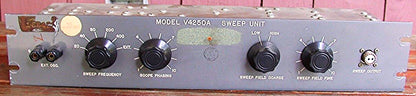 VINTAGE VARIAN SWEEP CONTROL V4250A TWT TUBE MICROWAVE NUCLEAR MAGNETIC FREESHIP