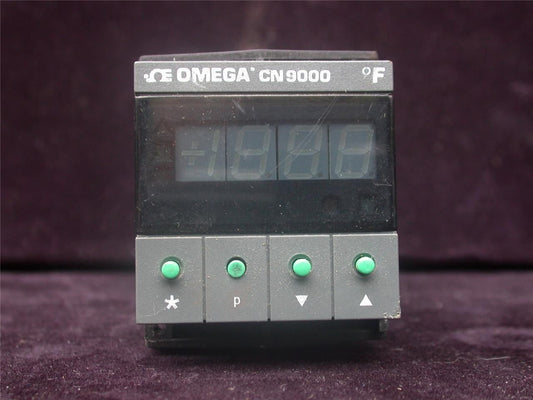 OMEGA CN9000 F* MODEL WD9537-105 MICRO PROCESSOR DIGITAL TEMPERATURE CONTROLLER