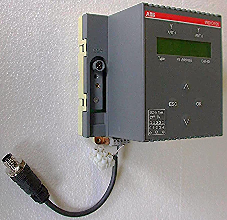 ABB WDIO100-CON-FBP Wireless Automation IO sensor Actor Distribution Box
