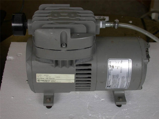 THOMAS VORTEX GAST COMPRESSOR VACUUM PUMP MOTOR SA55NXGTE-4870 230 Volts