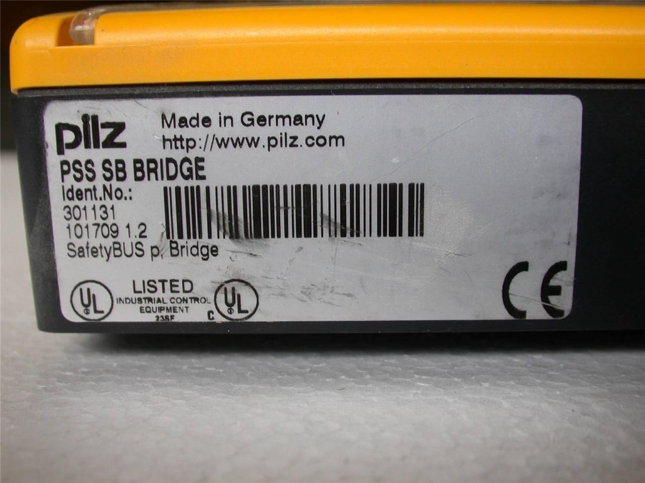 PILZ PSS-SB-BRIDGE USPP PSSSBBRIDGE IDENTIFICATION NUMBER 301131