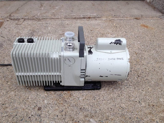ALCATEL ADIXEN PASCAL 2015ARL-E 2 STAGE ROTARY VANE VACUUM PUMP 10.6 CFM 220Volt