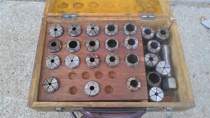 VINTAGE LOT 26 MILL MILLING PRECISION SPRING COLLET for CNC MILLING LATHE TOOL