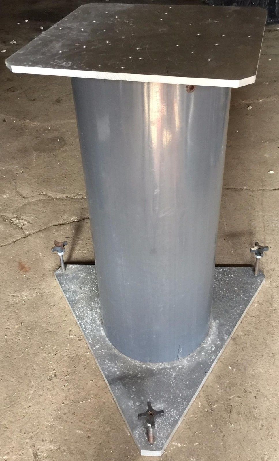 THORLABS OPTICAL TABLE BREADBOARD MODEL 590255-01 NON MAGNETIC STEEL