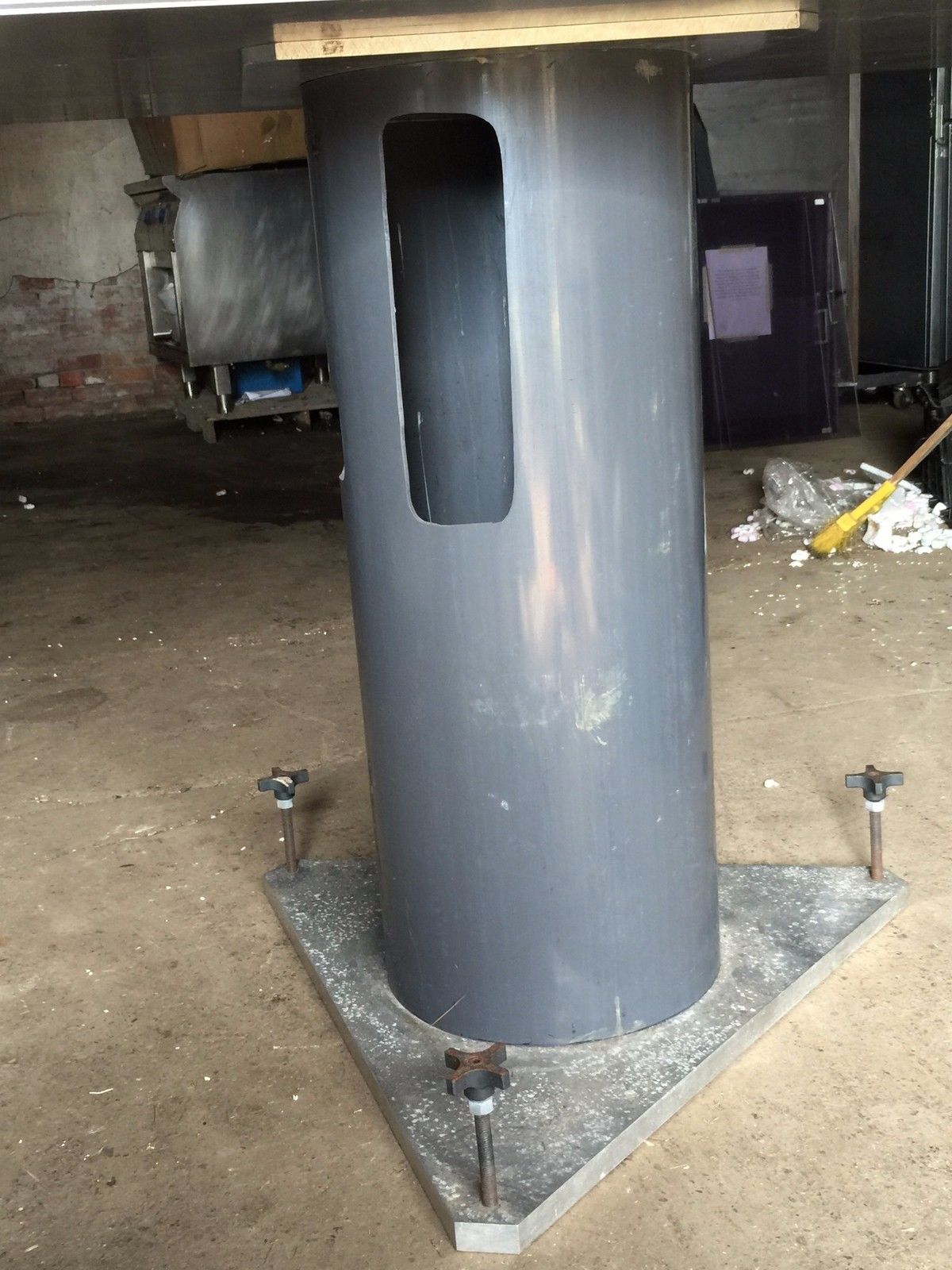 THORLABS OPTICAL TABLE BREADBOARD MODEL 590255-01 NON MAGNETIC STEEL