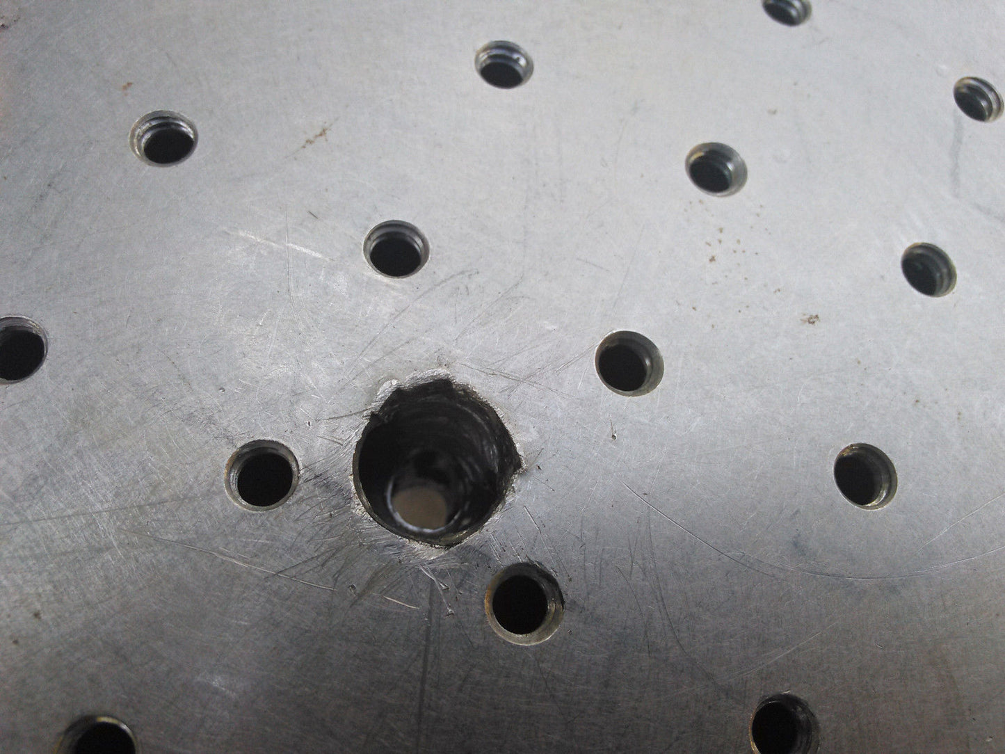 THORLABS OPTICAL TABLE BREADBOARD MODEL 590255-01 NON MAGNETIC STEEL