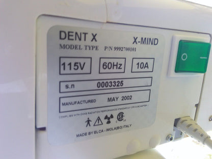 DENT-X IMAGE-X 70 PLUS with X-MIND CONTROLLER MODEL 9992700130