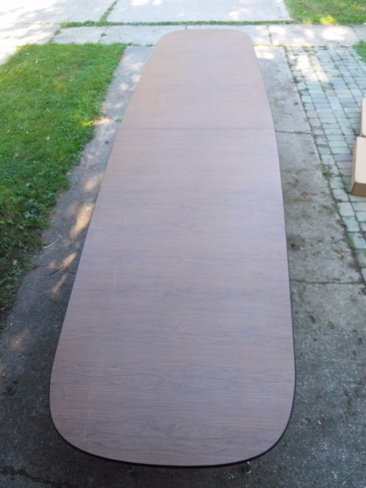 HERMAN MILLER MID CENTURY CONFERENCE ROOM FORMICA TABLE 17 feet Long 212" inches