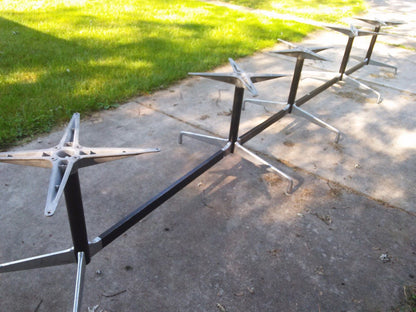 HERMAN MILLER MID CENTURY CONFERENCE ROOM FORMICA TABLE 17 feet Long 212" inches