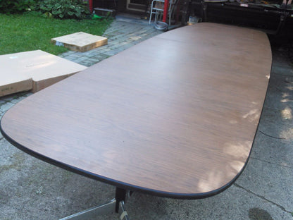 HERMAN MILLER MID CENTURY CONFERENCE ROOM FORMICA TABLE 17 feet Long 212" inches