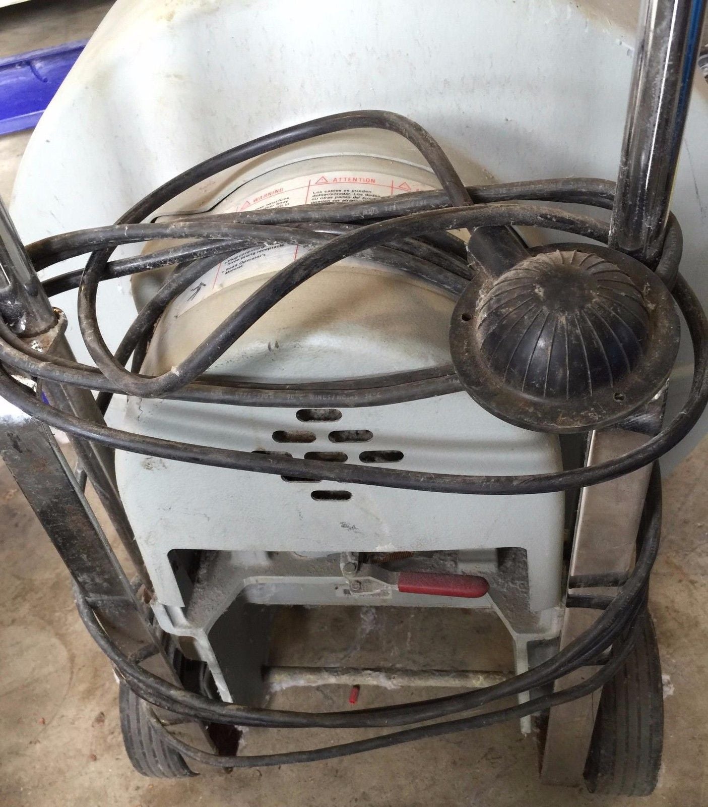 RIDGID KOLLMAN K6800 POWER DRAIN MAIN LINE DRUM SNAKE CLEANER 60 Foot Cable 3/4"