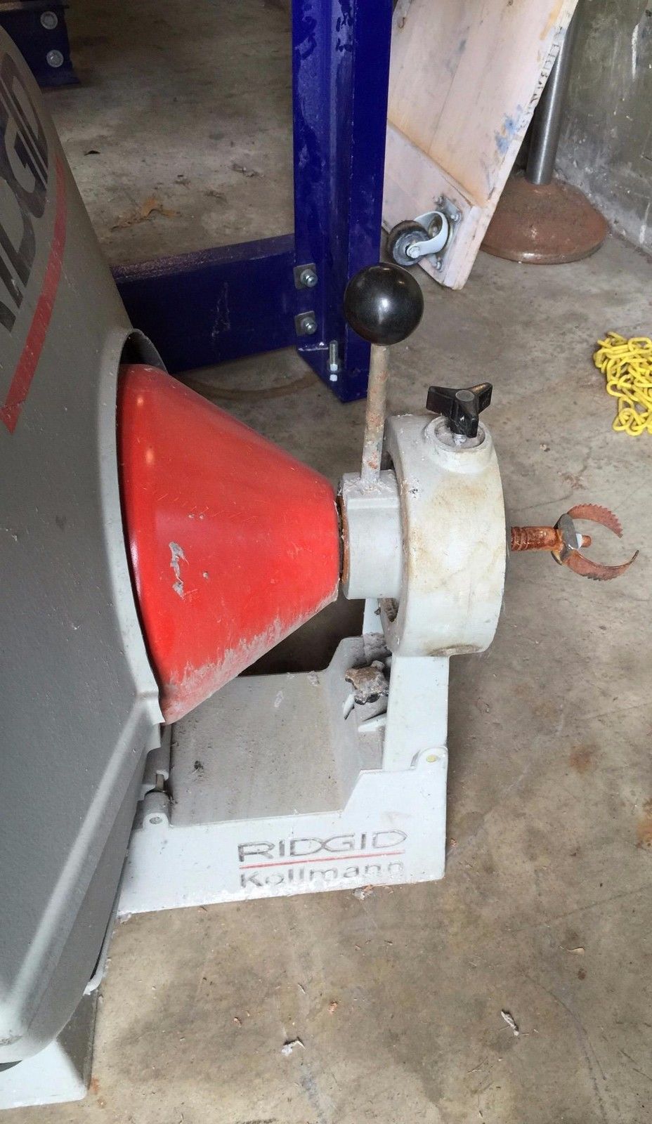 RIDGID KOLLMAN K6800 POWER DRAIN MAIN LINE DRUM SNAKE CLEANER 60 Foot Cable 3/4"