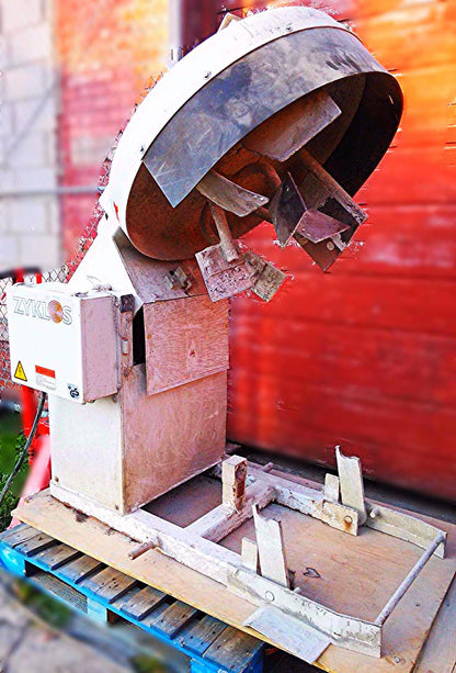 PEMAT ZYKLOS ZZ 150 HE ROTATING PAN CONCRETE INDUSTRIAL ART MIXER with TROLLEY