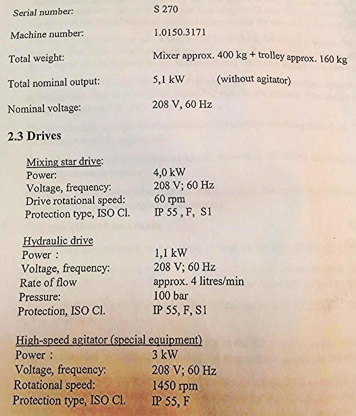 PEMAT ZYKLOS ZZ 150 HE ROTATING PAN CONCRETE INDUSTRIAL ART MIXER with TROLLEY