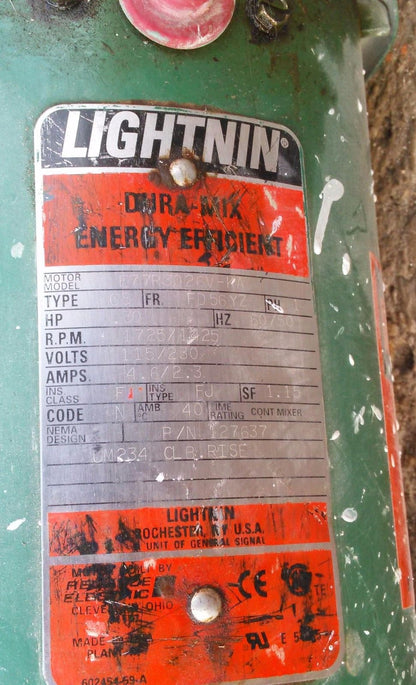 CLAY MIXER STUDIO JF McCAUGHIN MODELING CASTING CAST SCULPTURE LIGHTNIN DURA-MIX