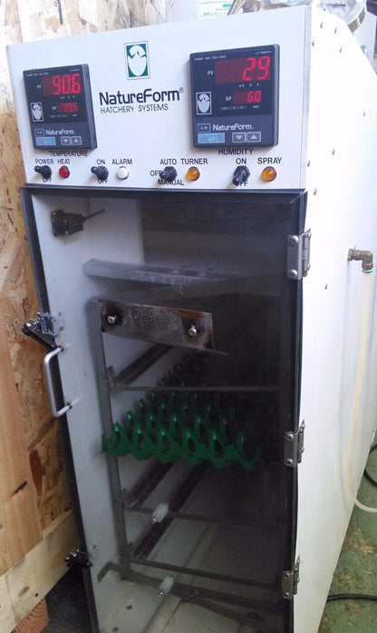 NATURE FORM MODEL SAFARI TURNING EGG HATCHER INCUBATOR Chic Quail Turkey Ostrich