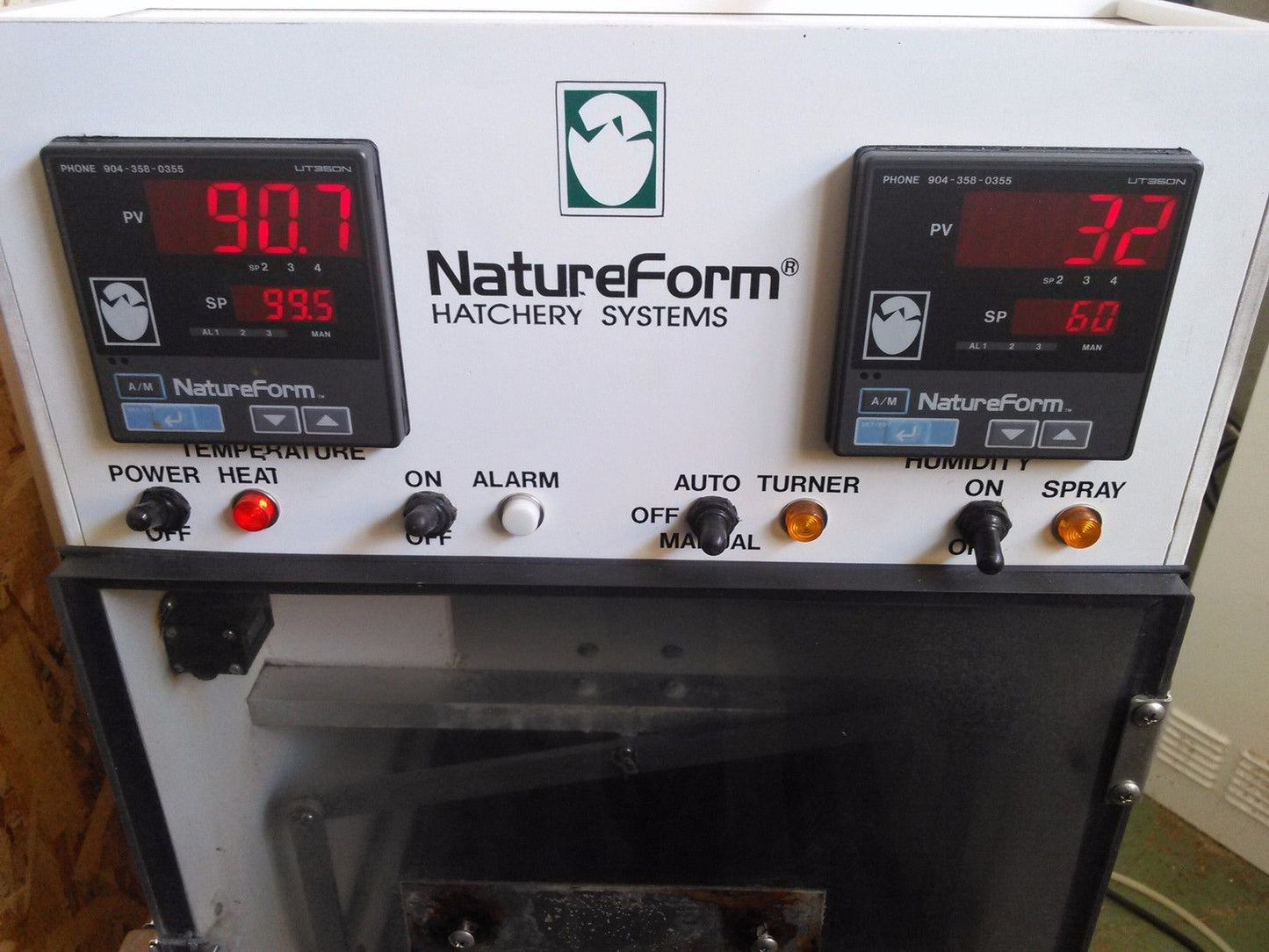 NATURE FORM MODEL SAFARI TURNING EGG HATCHER INCUBATOR Chic Quail Turkey Ostrich