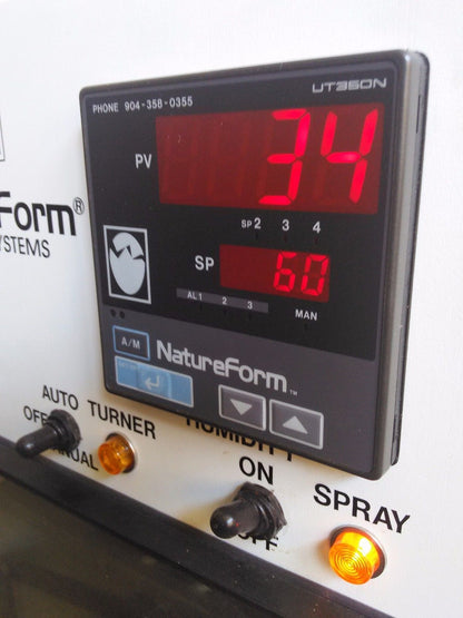 NATURE FORM MODEL SAFARI TURNING EGG HATCHER INCUBATOR Chic Quail Turkey Ostrich