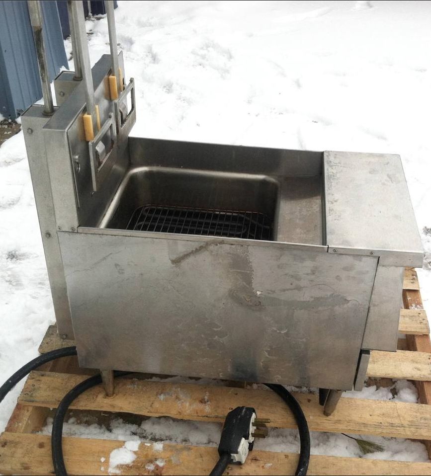 KEATING TS DIGITAL BASKET LIFT ELECTRIC COMMERCIAL DEEP FRYER 2 TRAY INSTANT REC