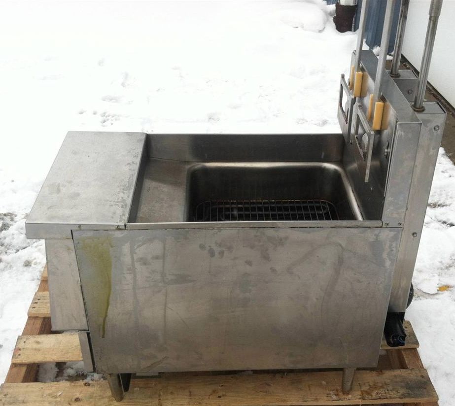 KEATING TS DIGITAL BASKET LIFT ELECTRIC COMMERCIAL DEEP FRYER 2 TRAY INSTANT REC