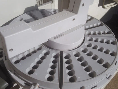 HP HEWLETT PACKARD SERIES 1050 SAMPLER 79855A CHROMATOGRAPHY PLUS TRAY & EXTRAS