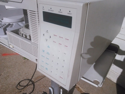 HP HEWLETT PACKARD SERIES 1050 SAMPLER 79855A CHROMATOGRAPHY PLUS TRAY & EXTRAS