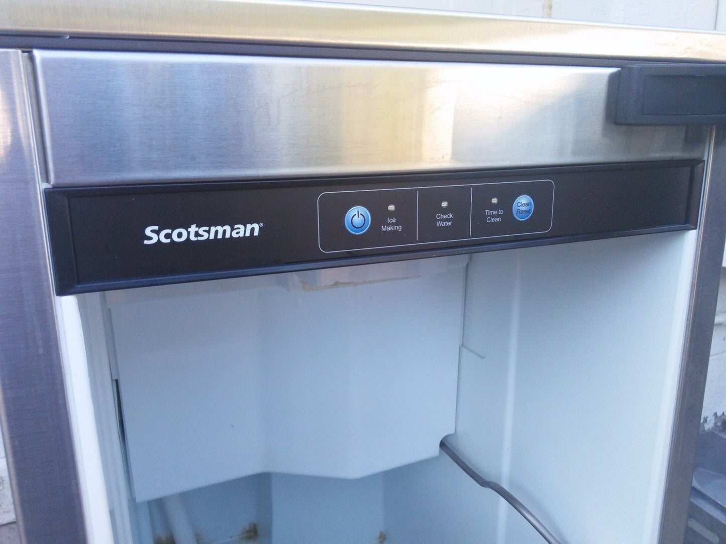 SCOTSMAN SCN60PA-1SS BRILLIANCE NUGGET ICE MAKER 15" Undercounter Ice Machine