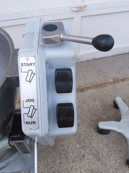 HOBART HCM 450 VERTICAL CUTTER MIXER 45QT DOUGH CHOPPER on WHEELS Updated Model