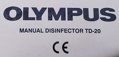 OLYMPUS TD-20 MANUAL DESINFECTOR CART OES EVIS SCOPE ENDOSCOPE WASHER CLEANER