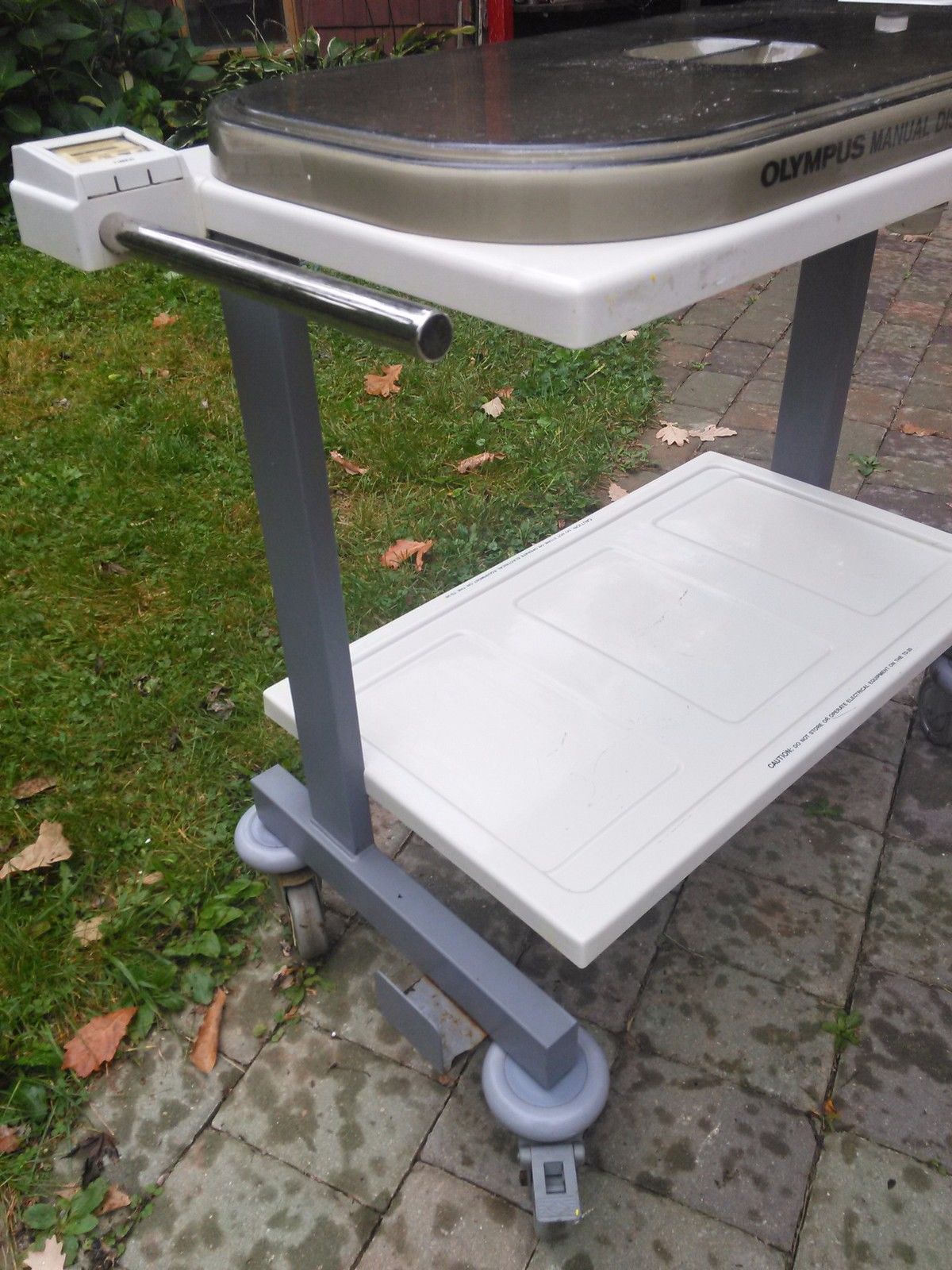 OLYMPUS TD-20 MANUAL DESINFECTOR CART OES EVIS SCOPE ENDOSCOPE WASHER CLEANER