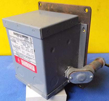 SQUARE D COMPANY 250SV43F SKB B-4 DRY TYPE TRANSFORMER SINGLE PHASE .250KVA 60HZ