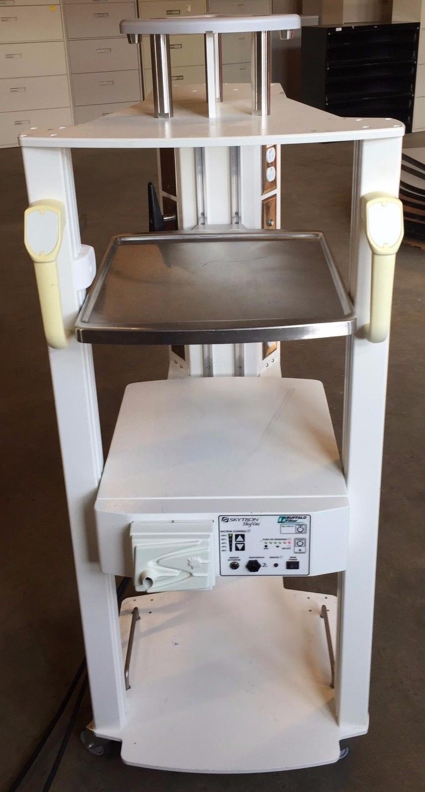 BUFFALO FILTER SKYTRON SMOKE PLUME EVACUATION SKYTRON SKY VAC CART