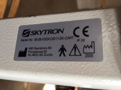 BUFFALO FILTER SKYTRON SMOKE PLUME EVACUATION SKYTRON SKY VAC CART