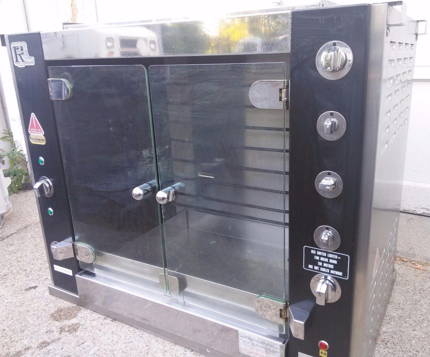 ROTISOL Model 950.2 ROTISSERIE OVEN FULLY FUNCTIONAL 3 PHASE NO DISAPPOINTMENTS