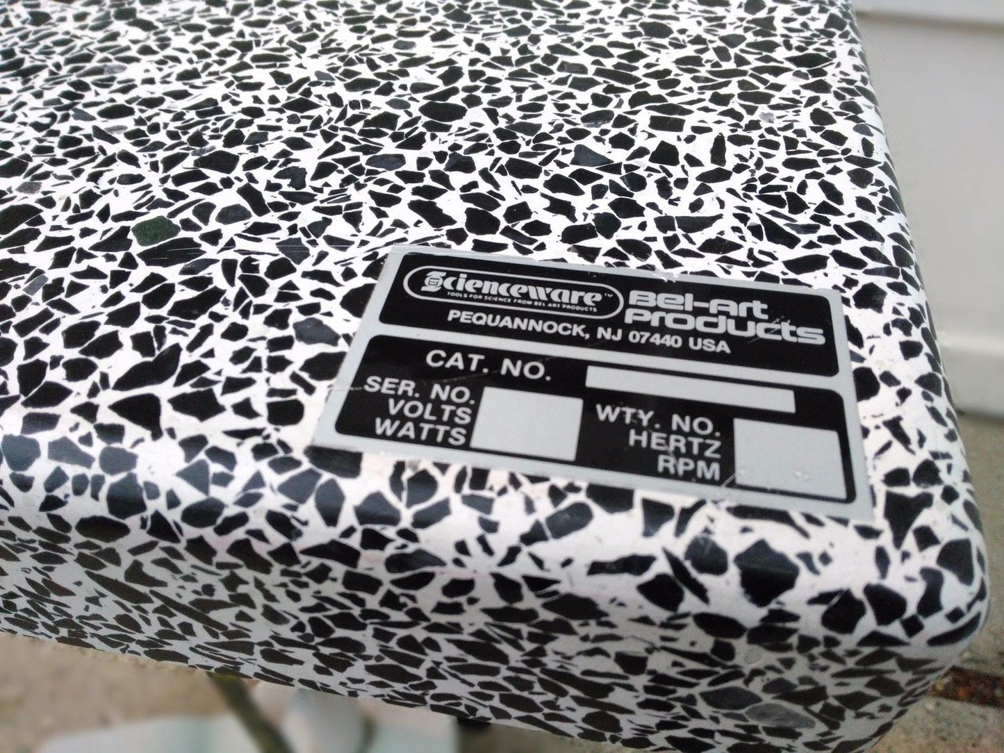 SCIENCEWARE COMPOSITE SCALE WEIGH BLOCK STABILIZER SLAB BEL-ART ANTI VIBRATION