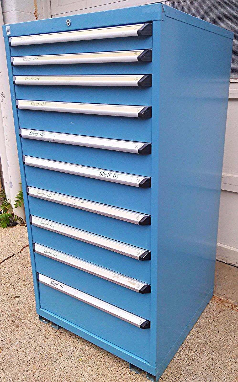 ROUSSEAU INDUSTRYBEST TOOL BOX CABINET HEAVY DUTY DRAWER AUTO MEDICAL STORAGE