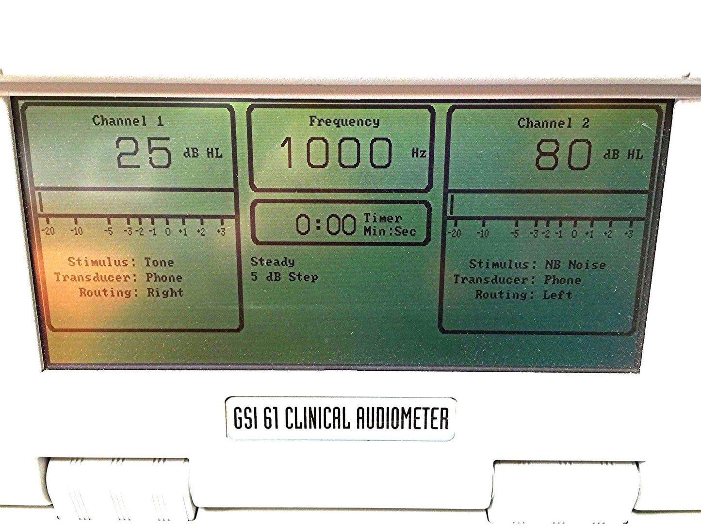 GSI 61 Clinical 2 Channel Audiometer with High Frequency Upgrade