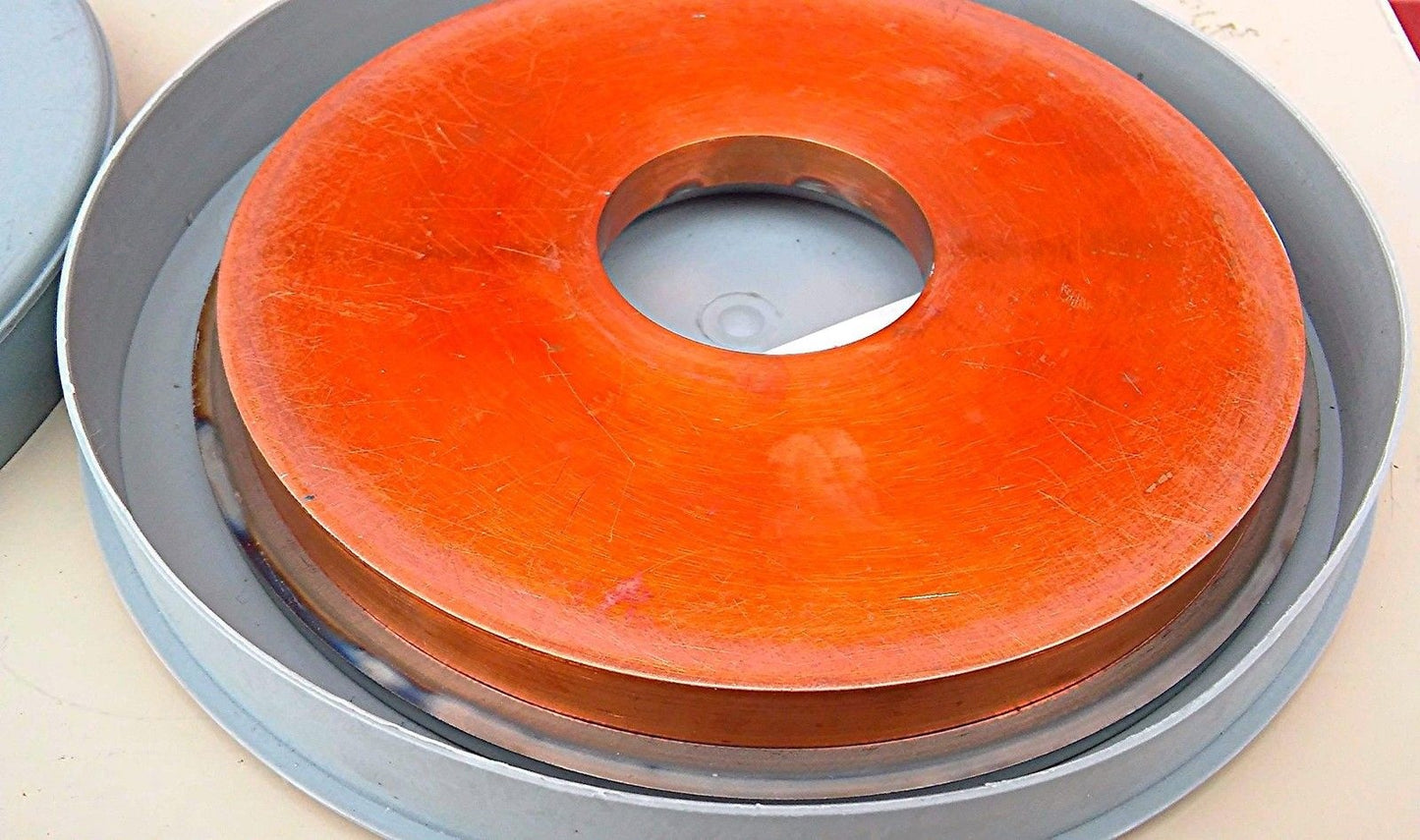 BRAND NEW KURT J LESKER COPPER TARGET SPUTTERING 6:38" x 2.40" ID  4mm