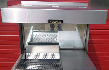 DELFIELD FRY DRAIN HOLDING DISPLAY HEAT LAMP WARMER DUMP STATION GLEAM CABINET