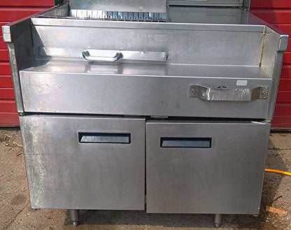 DELFIELD FRY DRAIN HOLDING DISPLAY HEAT LAMP WARMER DUMP STATION GLEAM CABINET