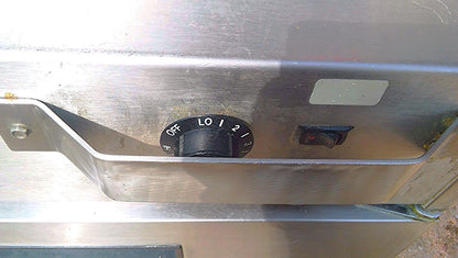 DELFIELD FRY DRAIN HOLDING DISPLAY HEAT LAMP WARMER DUMP STATION GLEAM CABINET