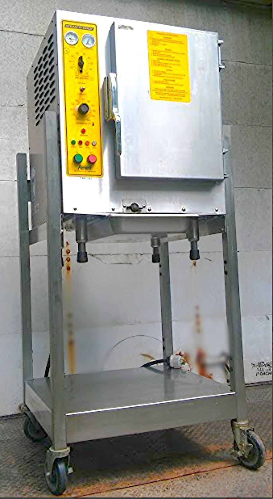 ACCUTEMP 208D6-300 CONVECTION STEAMER STEAM 'N HOLD & RACK WATCHVIDEO FREE SHIP