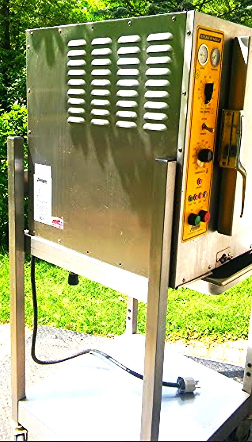 ACCUTEMP 208D6-300 CONVECTION STEAMER STEAM 'N HOLD & RACK WATCHVIDEO FREE SHIP