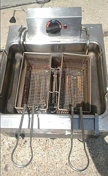 STAR FRYER Star® 301HLF Star-Max® 15 lb. Electric Fryer with Two Baskets